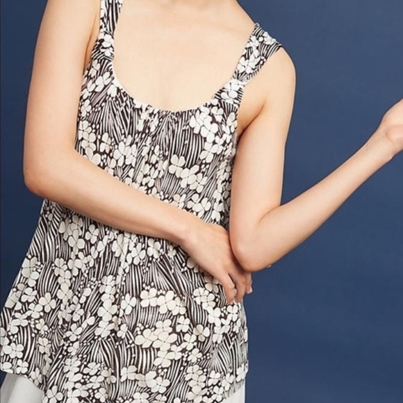 Anthropologie tank top swing xs Vanessa Virginia - Picture 1 of 9